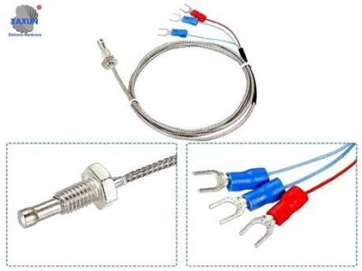 3 wire PT1000 temperature sensor probe