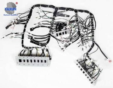 CT machine power and signal cable assembly