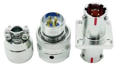 4 pin aviation plug