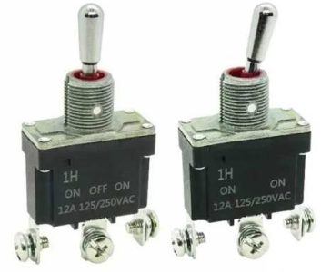 Waterproof industrial toggle switch