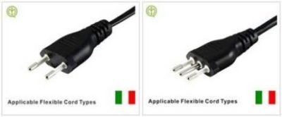 Italy IMQ certification series plug