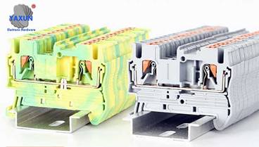 Combined PT spring terminal block