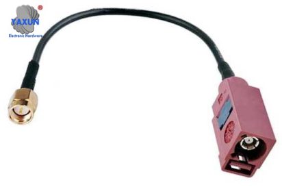 Fakra D-type Male to SMA Male RG174 Connection Cable