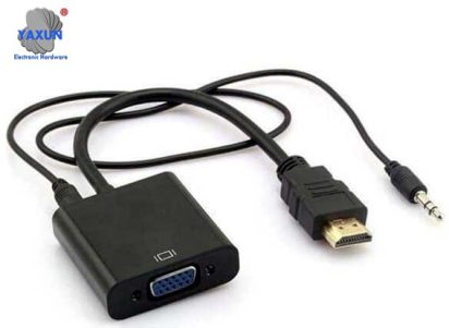 Customized Audio Cord / HDMI to VGA Audio Adapter Cable Converter