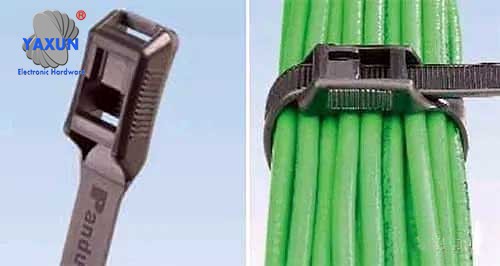 HV9150-C0 cable tie with in-line design