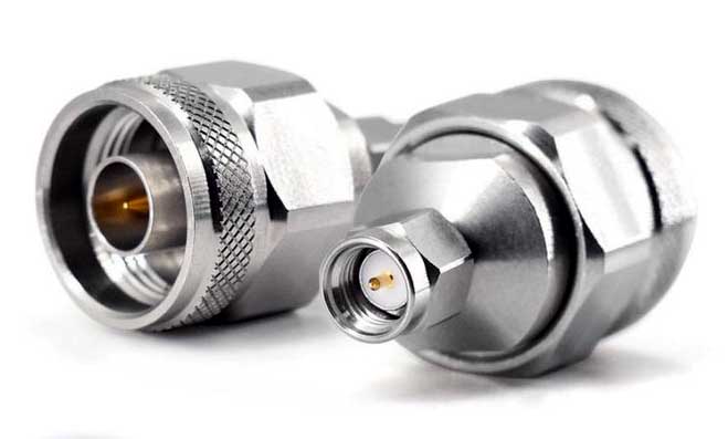 High frequency microwave coaxial connector