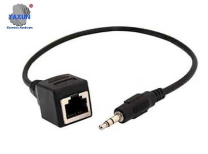 J45 Cable to DC3.5 Black Adapter Cable