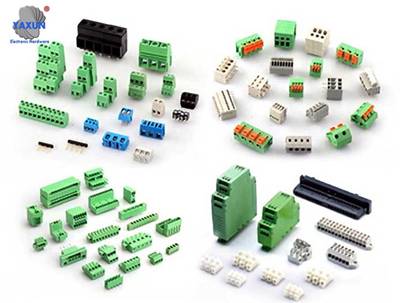 Plug-in fence terminal block standard