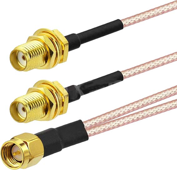 RF Cable F Female to SMB Male RG316 Wire Harness