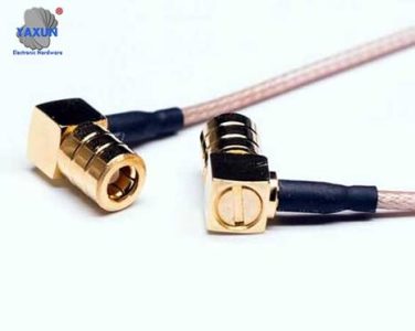 SMB Connector Elbow Female Connector to RG316 Coaxial Cable