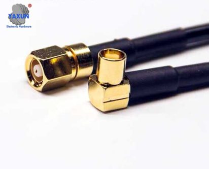 SMC Connector to MCX Female Assembly RG174 RF Cable