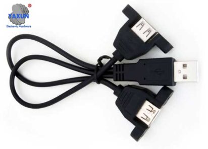 USB 3.0 Type A to A Cable Male to Male High Speed Data Cord in Black