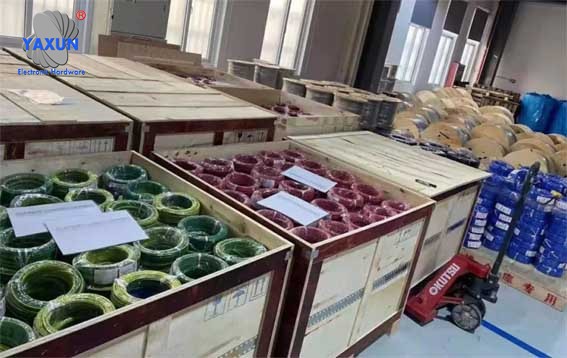 Warehouse management of wire harness factory