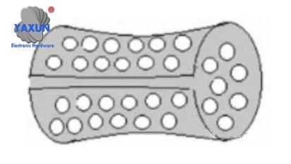 porous wear-resistant contact structure