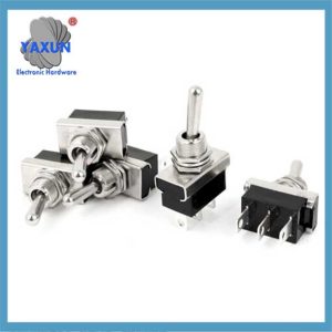 30A 12VDC Heavy Duty SPDT On-Off-On 3 Pins Toggle Switch with Cover