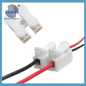 UNIVERSAL HUB 2-Pin Push quick Cable Clamp Terminal Block connector for Wire LED Light Strip