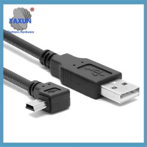 USB A male to mini USB2.0 custom charging extension cable, charging cable